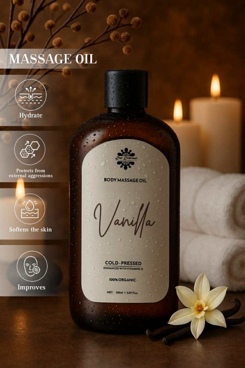 HUILE DE MASSAGE  VANILLE