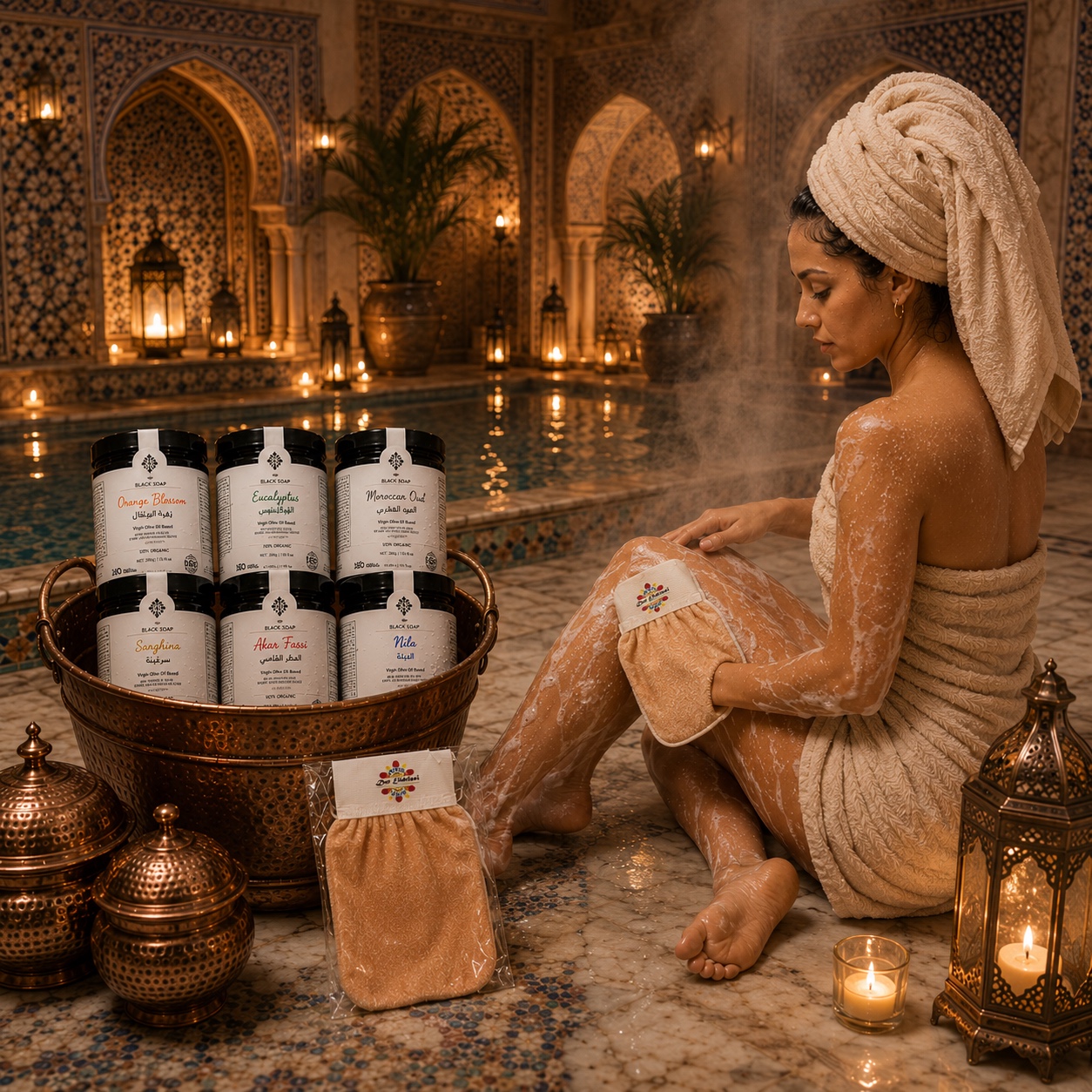 SAVON NOIR (savon beldi)