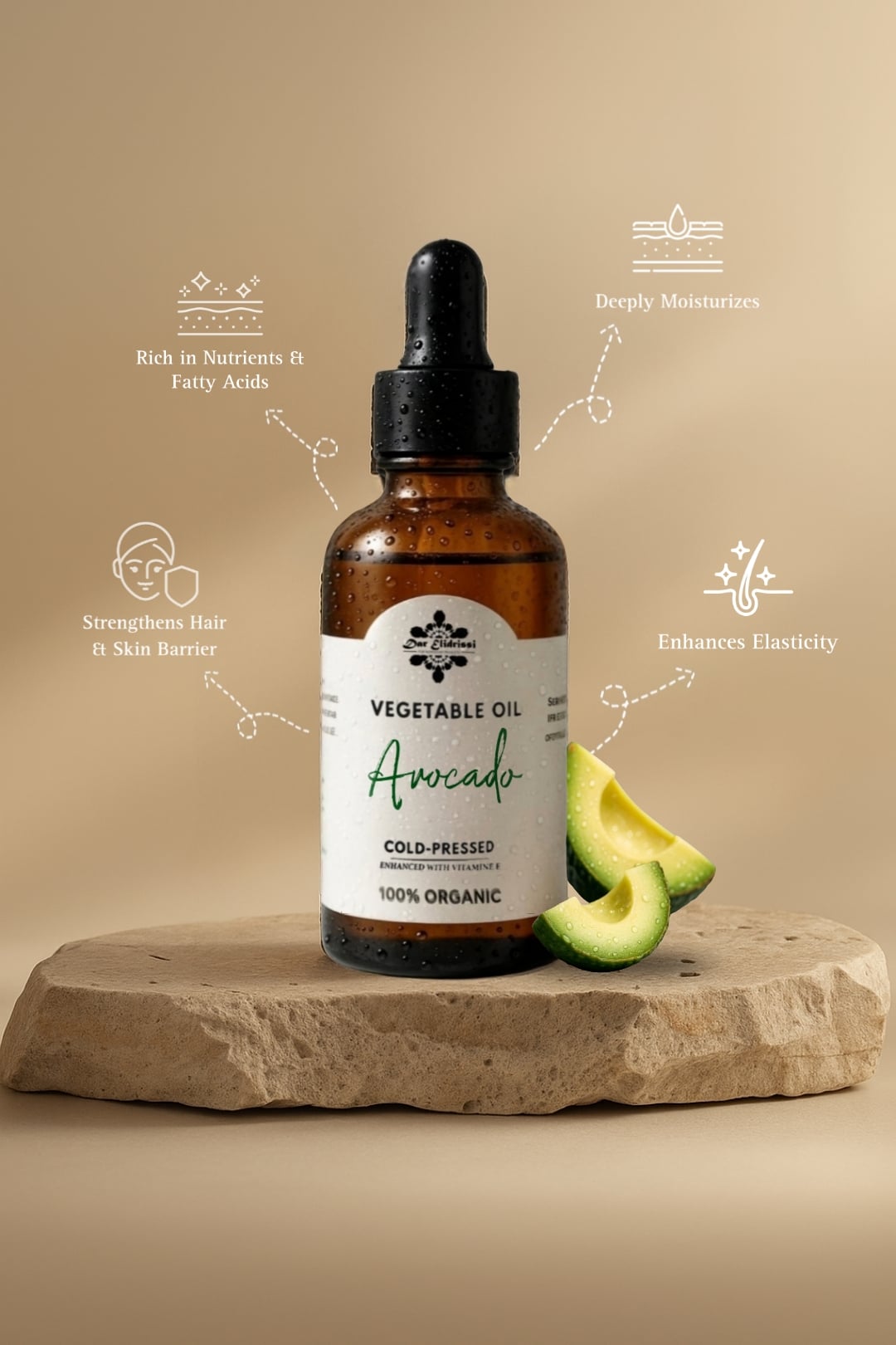 HUILE D'AVOCAT (végétale) 50ML-1L