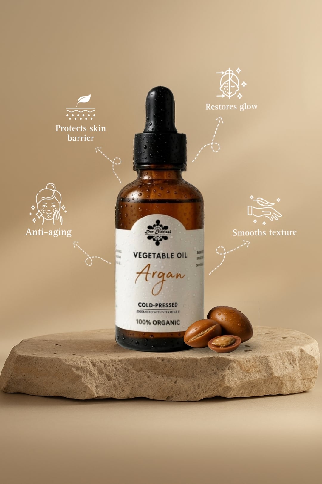 HUILE ARGAN (végétale) 50ML-1L