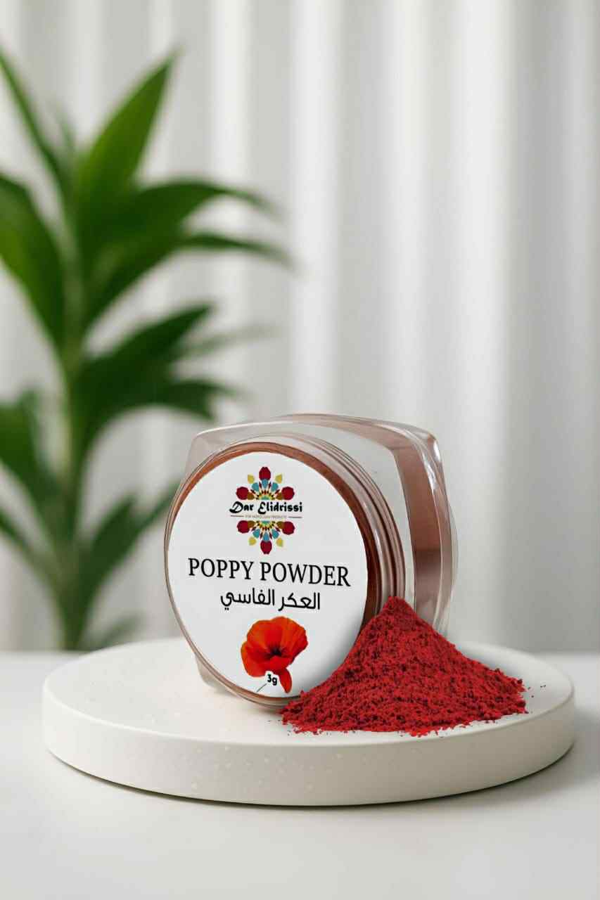 POUDRE DE COQUELICOT PUR (AKKAR FASSI)